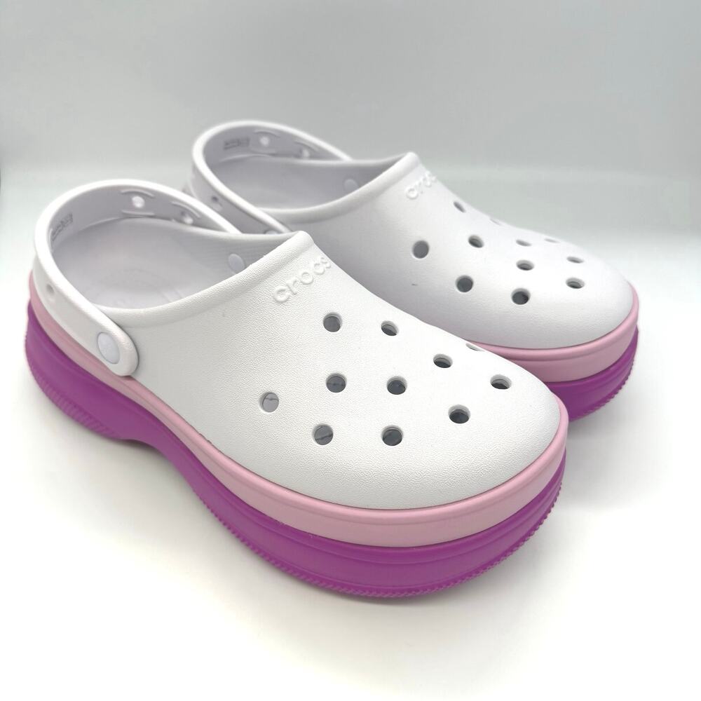 Crocs Classic Stacked Clog Lavender / Purple Women’s Size 10